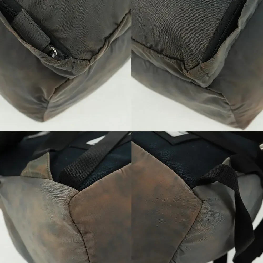 Prada Nylon Backpack Gray